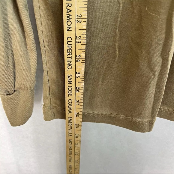 SEKRI Undershirt 1/4 Zip US Military Base Layer Shirt Polyester Undershirt small - Picture 3 of 5